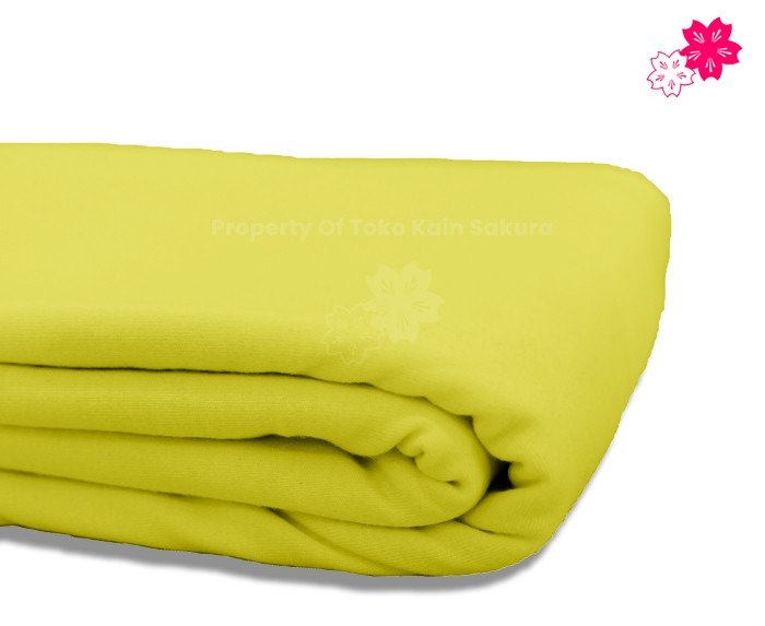 Cotton Combed 30s - Baby Yellow