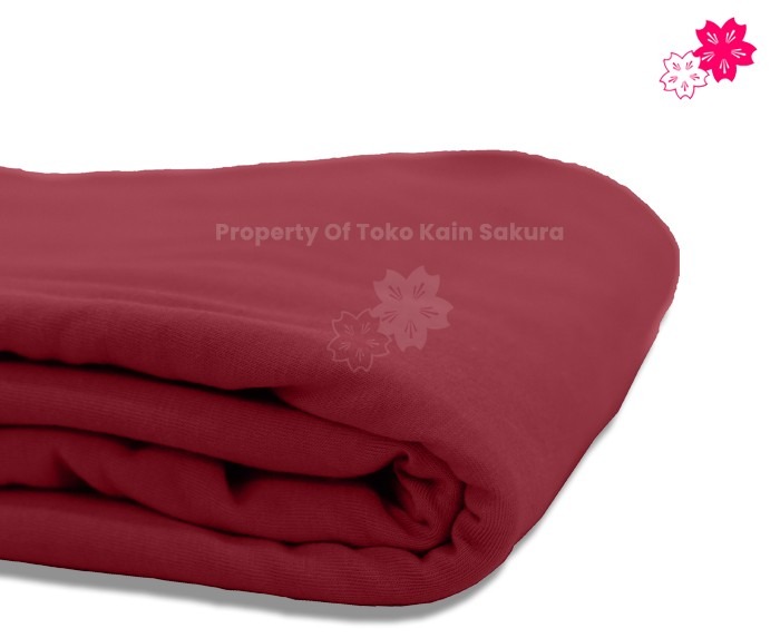 Cotton Combed 24s - Blush Red