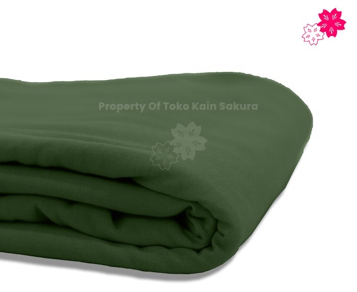 Cotton Combed 24s - Cactus Green