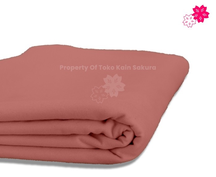 Cotton Combed 20s - Dusty Peach