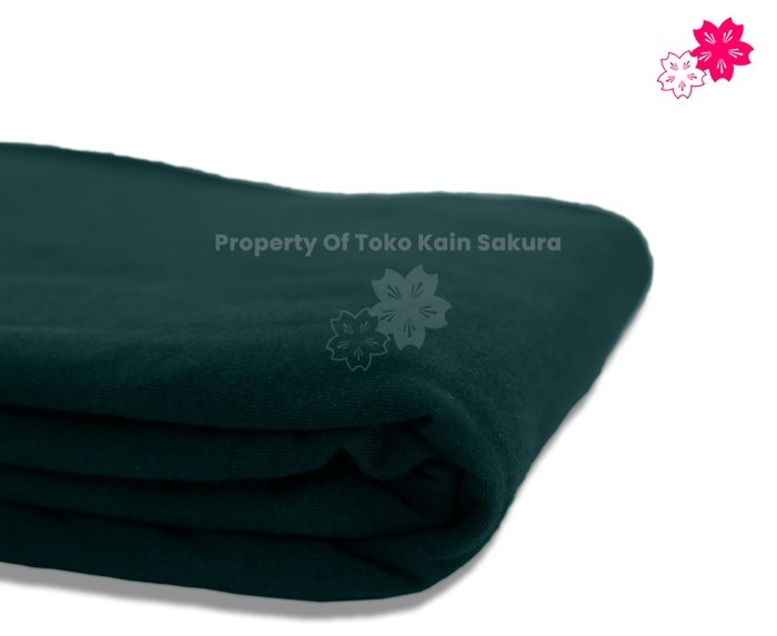 Cotton Combed 30s - Hijau Botol