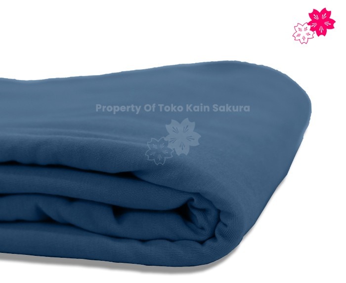Cotton Combed 24s - Steel Blue